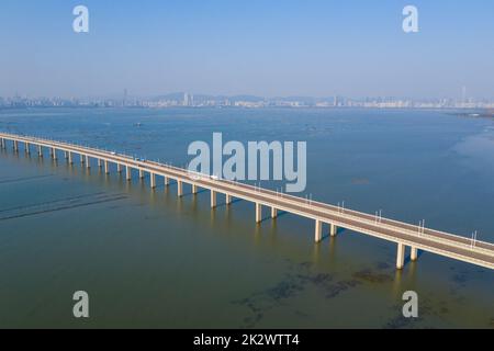 Hong Kong Shenzhen Western Corridor Stockfoto