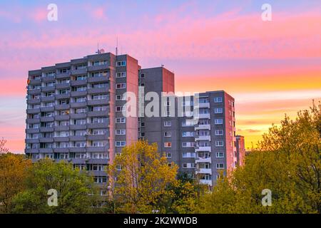 Wohnhaus in Leherheide Bremerhaven Deutschland. Stockfoto