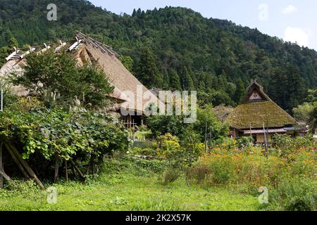 Miyama Bezirk in der ländlichen Präfektur Kyoto von Japan Stockfoto