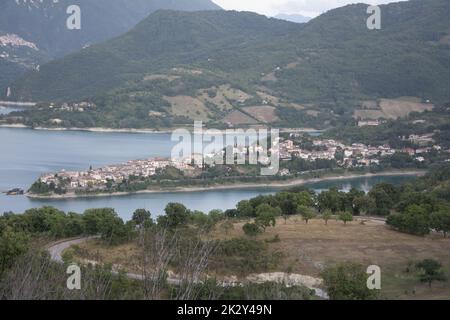 Panoramablick auf den Turanasee Stockfoto