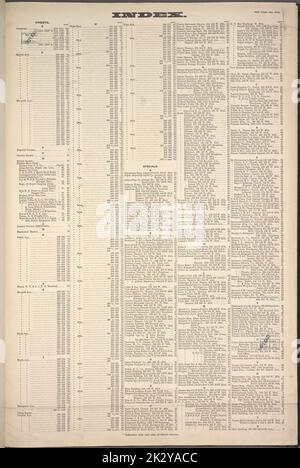 Kartografisch, Karten. 1911. Lionel Pincus und Prinzessin Firyal Map Division. Feuerversicherung , New York (Staat), Immobilien , New York (Staat), Städte und Gemeinden , New York (Staat) Index Stockfoto