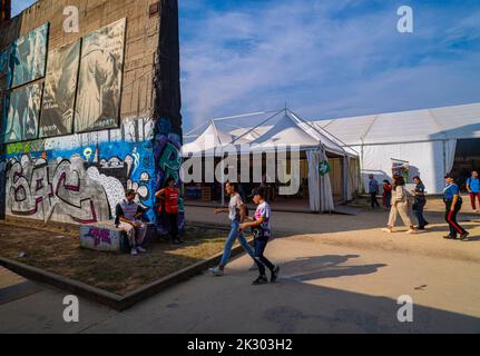 Italien. 23. September 2022. Italien Turin Parco Dora 'Terra Madre - Salone del Gusto 2022' - Credit: Realy Easy Star/Alamy Live News Stockfoto