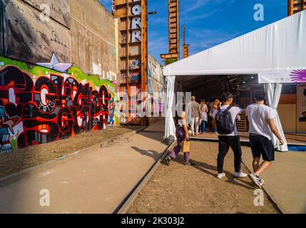 Italien. 23. September 2022. Italien Turin Parco Dora 'Terra Madre - Salone del Gusto 2022' - Credit: Realy Easy Star/Alamy Live News Stockfoto