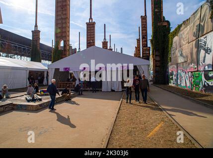 Italien. 23. September 2022. Italien Turin Parco Dora 'Terra Madre - Salone del Gusto 2022' - Credit: Realy Easy Star/Alamy Live News Stockfoto