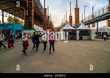 Italien. 23. September 2022. Italien Turin Parco Dora 'Terra Madre - Salone del Gusto 2022' - Credit: Realy Easy Star/Alamy Live News Stockfoto