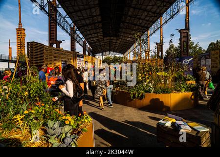 Italien. 23. September 2022. Italien Turin Parco Dora 'Terra Madre - Salone del Gusto 2022' - Credit: Realy Easy Star/Alamy Live News Stockfoto