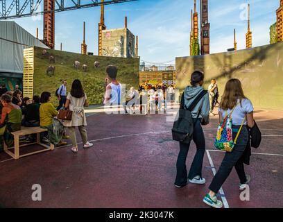 Italien. 23. September 2022. Italien Turin Parco Dora 'Terra Madre - Salone del Gusto 2022' - Credit: Realy Easy Star/Alamy Live News Stockfoto