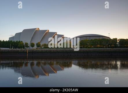 Das Auditorium und die Hydro Arena werden nach der Sperre wieder vollständig geöffnet Stockfoto