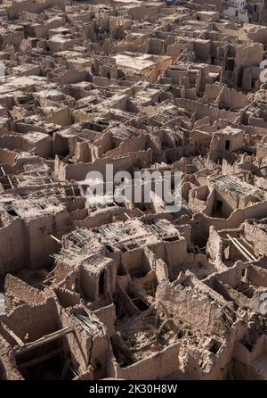 Draufsicht Altstadt Al Ula Saudi-Arabien 5 Stockfoto