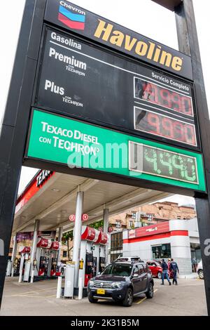 Bogota Kolumbien,Chapinero Norte Avenida Carrera 7,Kolumbianische Kolumbianer Hispanic Hispanics Südamerika Lateinamerikanische Amerikaner Stockfoto