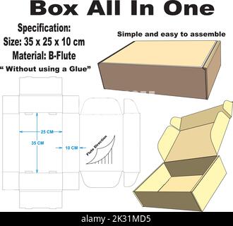 Box All-In-One Stock Vektor