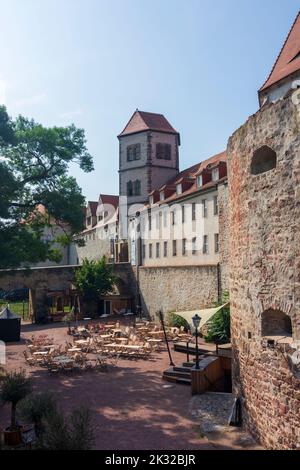 Halle (Saale): Kunstmuseum Kunstmuseum Schloss Moritzburg in , Sachsen-Anhalt, Sachsen-Anhalt, Deutschland Stockfoto