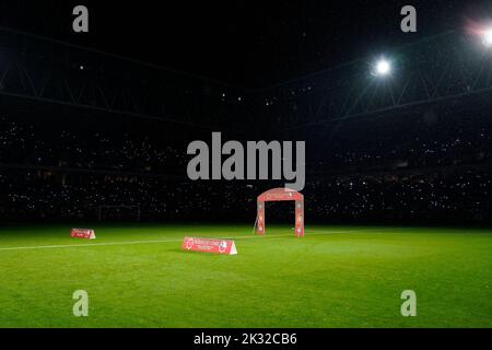 Barcelona, Spanien. 23. September 2022. RCDE Stadium während des internationalen Freundschaftsspiel zwischen Marokko und Chile spielte am 23. September 2022 im RCDE Stadium in Barcelona, Spanien. (Foto von Bagu Blanco / PRESSIN) Credit: PRESSINPHOTO SPORTS AGENCY/Alamy Live News Stockfoto