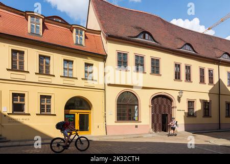 Halle (Saale): Händel-Haus in , Sachsen-Anhalt, Sachsen-Anhalt, Deutschland Stockfoto
