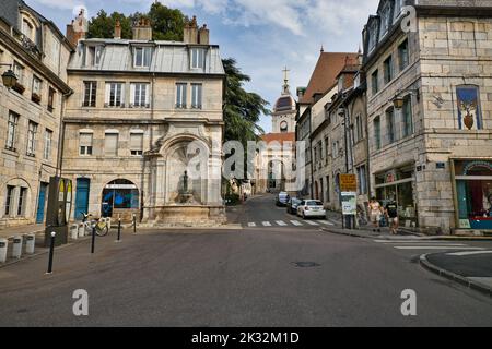 Place Victor Hugo in Besancon Stockfoto