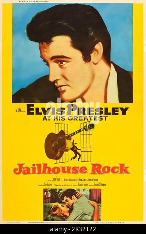 Elvis Presley Jailhouse Rock (MGM, 1957). Stockfoto