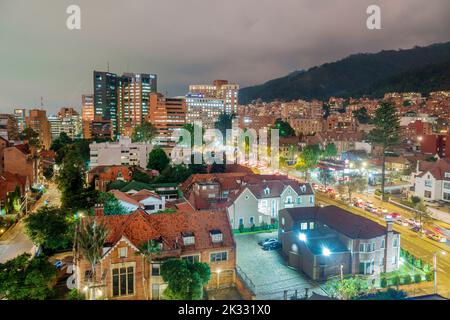 Bogota Kolumbien,Chapinero Norte Avenida Carrera 7,Kolumbianische Kolumbianer Hispanic Hispanics Südamerika Lateinamerikanische Amerikaner Stockfoto