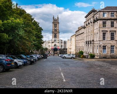 St Stephen's Church in the New Town, St Vincent Street, Stockbridge, Edinburgh, Schottland, VEREINIGTES KÖNIGREICH Stockfoto