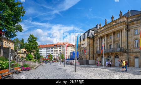 Das Markgräfliche Opernhaus, Opernstraße, Bayreuth, Bayern, Deutschland Stockfoto