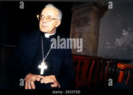 Mgr. Andre Balland, Erzbischof von Lyon, Frankreich Stockfoto