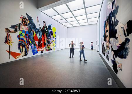 Ausstellung 'Feelings', Pinakothek der Moderne, München, Oberbayern, Bayern, Deutschland Stockfoto