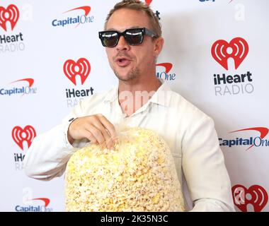 Las Vegas, USA. 23. September 2022. Diplo Backstage beim iHeartRadio Music Festival 2022 in der T-Mobile Arena am 23. September 2022 in Las Vegas, NV. © JPA/AFF-USA.com Credit: AFF/Alamy Live News Stockfoto