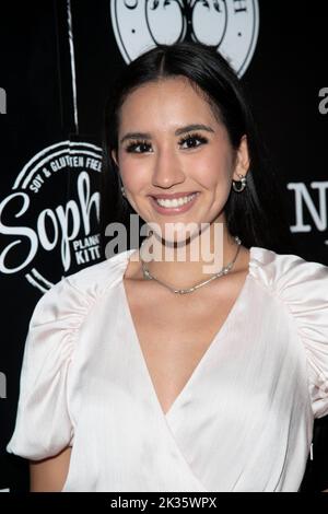 Hollywood, USA. 24. September 2022. Hawaii McLaughlin besucht Los Angeles Premiere der TV-Show „Peeled“ in der Directors Guild of America, Hollywood, CA am 24. September 2022 Credit: Eugene Powers/Alamy Live News Stockfoto