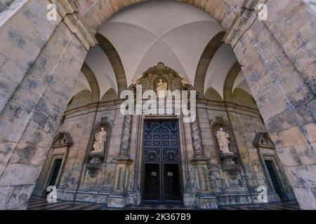 Santuario San Ignacio de Loyola, Camino Ignaciano, ignatianische Weg, Azpeitia, Gipuzkoa, Baskenland, Euskadi, Euskal Herria, Spanien, Europa. Stockfoto