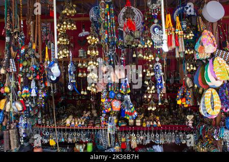 Leh ladakh Markt, Einkaufsstraße Stockfoto