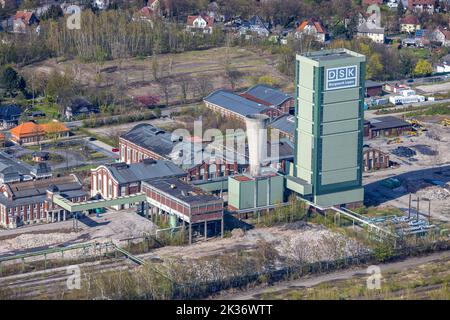 Luftaufnahme, Rückbau der Zeche Westerholt, ehemalige DSK Lippe Mine, Westerholt, Herten, Ruhrgebiet, Nordrhein-Westfalen, Deutschland, DE, Europa, Stockfoto
