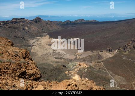 Las Cañadas del Teide, Teneriffa, Kanarische Inseln Stockfoto