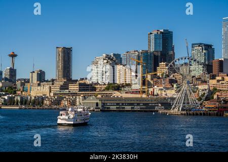 Downtown Skyline, Seattle, Washington, USA Stockfoto