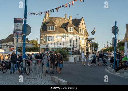 Port-en-Bessin, Normandie Stockfoto