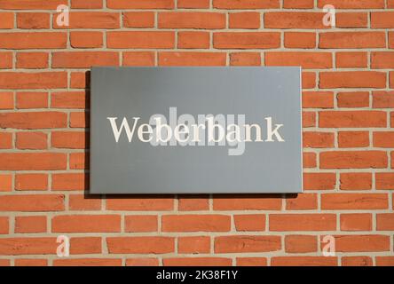 Weberbank, Hohenzollerndamm, Wilmersdorf, Berlin, Deutschland Stockfoto