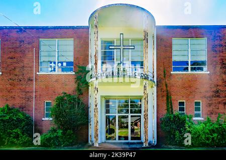 Die St. Catherine’s School ist am 24. September 2022 in Mobile, Alabama, abgebildet. Die katholische Schule wurde 1949 von der Pfarrei St. Katharina von Siena gegründet. Stockfoto