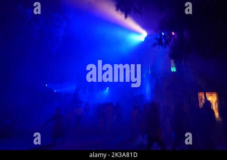 Buena Park, California, USA 22.. September 2022 Knott's Scary Farm Halloween-Treffpunkt Eröffnungsabend am 22. September 2022 in Buena Park, Kalifornien, USA. Foto von Barry King/Alamy Stockfoto Stockfoto