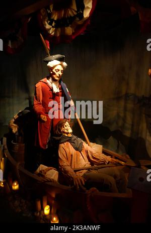 Buena Park, California, USA 22.. September 2022 Knott's Scary Farm Halloween-Treffpunkt Eröffnungsabend am 22. September 2022 in Buena Park, Kalifornien, USA. Foto von Barry King/Alamy Stockfoto Stockfoto