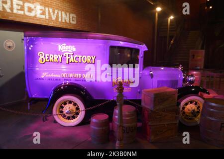 Buena Park, California, USA 22.. September 2022 Knott's Scary Farm Halloween-Treffpunkt Eröffnungsabend am 22. September 2022 in Buena Park, Kalifornien, USA. Foto von Barry King/Alamy Stockfoto Stockfoto