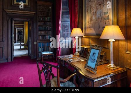 Das Innere des Hopetoun House, eines Herrenhauses in der Nähe von South Queensferry in West Lothian, Schottland Stockfoto