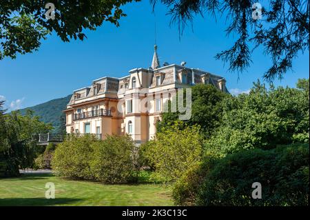 Villa Taranto im Botanischen Garten, Verbania, Piemont, Italien, Europa Stockfoto