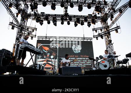 BEAK> POINTU Festival, Six Fours, FRANKREICH, 01/07/2022 Florent 'MrCrash' B. Stockfoto