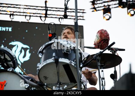 BEAK> POINTU Festival, Six Fours, FRANKREICH, 01/07/2022 Florent 'MrCrash' B. Stockfoto