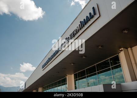 Bursa, Türkei September 17 2022: Intercity-Busbahnhof Bursa, einer der wichtigsten Verkehrspunkte Stockfoto