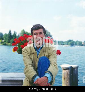 Christian Wolff, deutscher Schauspieler, Synchronsprecher und Hörspielsprecher, Portrait, Deutschland, 1991. Christian Wolff, deutscher Schauspieler, Sprecher und Hörspielsprecher, Portrait, Deutschland, 1991. Stockfoto