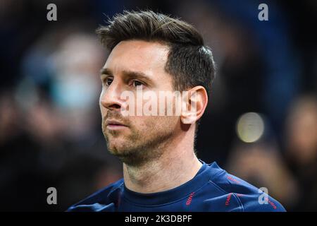 Lionel (Leo) MESSI vom PSG während des Fußballspiels der französischen Ligue 1 zwischen Paris Saint-Germain und dem LOSC Lille am 29. Oktober 2021 im Stadion Parc des Princes in Paris, Frankreich - Foto Matthieu Mirville / DPPI Stockfoto