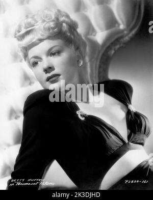 BETTY HUTTON 1944 Portrait Publicity für Paramount Picturs Stockfoto