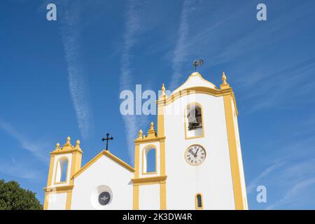 Portugal, Region der Algarve, Praia da Luz: Kirche von Nossa Senhora da Luz (Unsere Liebe Frau vom Licht) Stockfoto