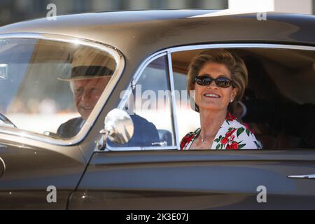 Ambiente während der Ausgabe 6. der Chantilly Arts & Elegance - Richard Mille auf der Domaine du Château de Chantilly, vom 24. Bis 25. September 2025, in Chantilly, Frankreich - Foto Antonin Vincent / DPPI Stockfoto