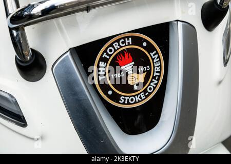 Roller. Ribble Valley Scooter Rally 2022. Stockfoto