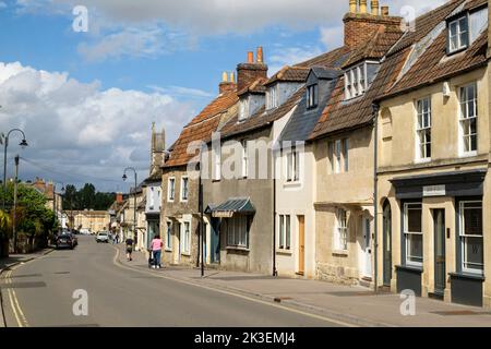 Rund um Chippenham, eine beliebte Stadt in wiltshire, Großbritannien Stockfoto